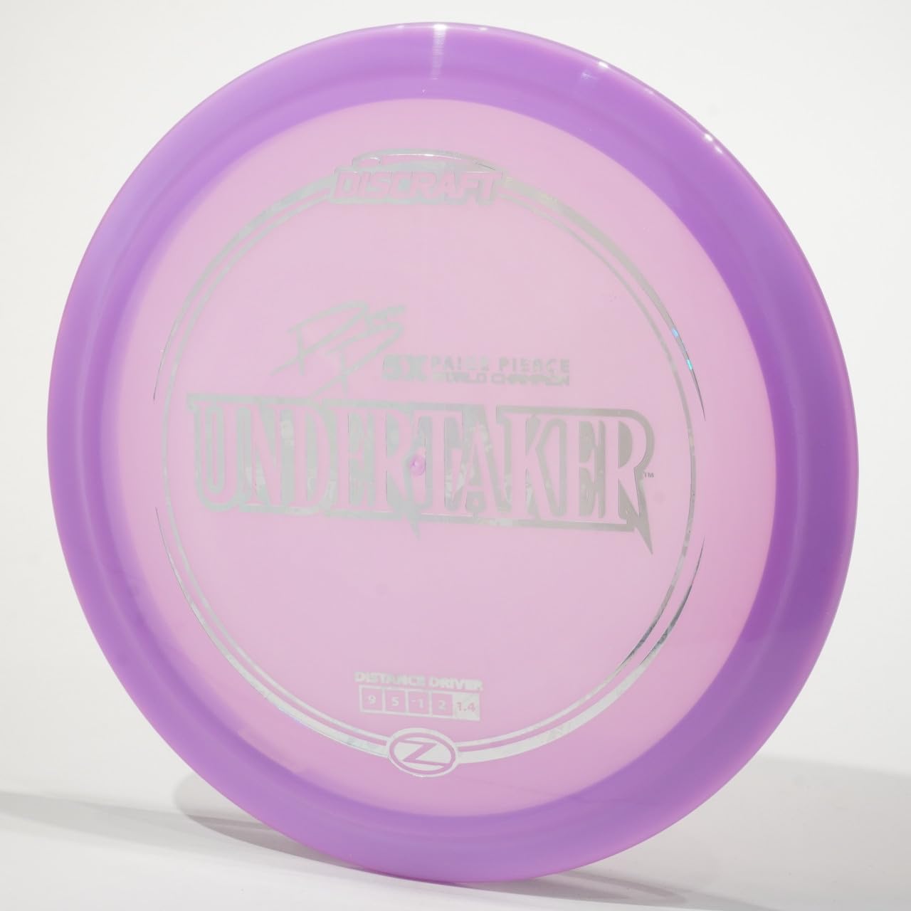 Discraft Undertaker (Z-Line) Paige Pierce Signature Driver Golf Disc, Pick Weight/Color [Stamp & Exact Color May Vary] Yellow 17