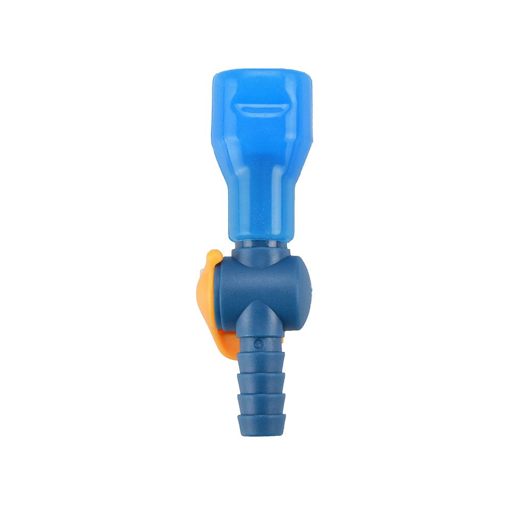J.Carp On-Off Switch Bite Valve Tube Nozzle Replacement For Hydration Pack Bladder (Blue)