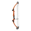 Genesis Archery Compound Bow, W/Adjustable Riser, Original, Draw Hand - Left, Orange