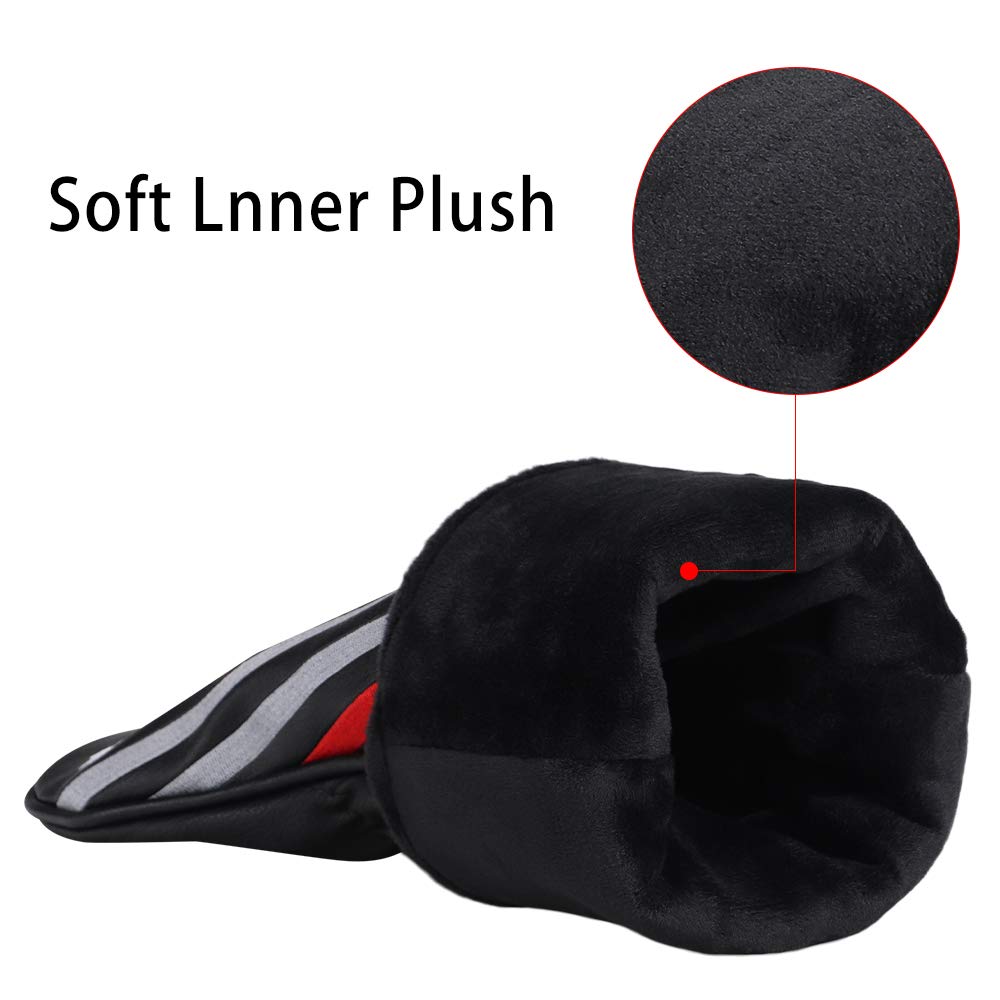 Big Teeth Golf Head Covers Driver Hybrid Fairway Usa Stripe And Star Golf Accessories (Hybrid Cover)