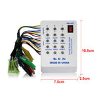 Zhangli E-Bike Tester 24V/36V/48V/60V/72V Brushless Motortester With Indicator, Portable Riding Quick Battery Powered Spared Dev
