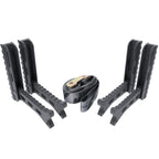 Hawk Hunting Climbing Tree Stand Bowhunting Folding Portable Helium 4 Steps With Strap Pack