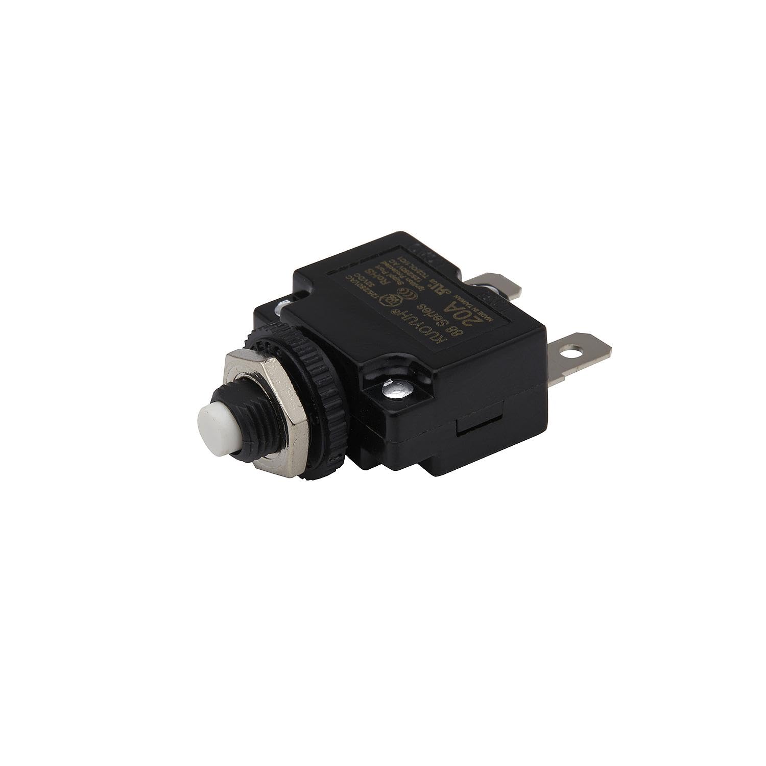 Seachoice MINI-CIR BRKR-Push RESET-20AMP
