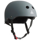 Triple Eight The Certified Sweatsaver Helmet For Skateboarding, Bmx, And Roller Skating, Navy Rubber, X-Small / Small