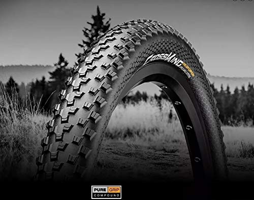 Continental Cross King Shieldwall Mountain Bike Tire - 26 X 2.2 Folding Mtb Tire Black