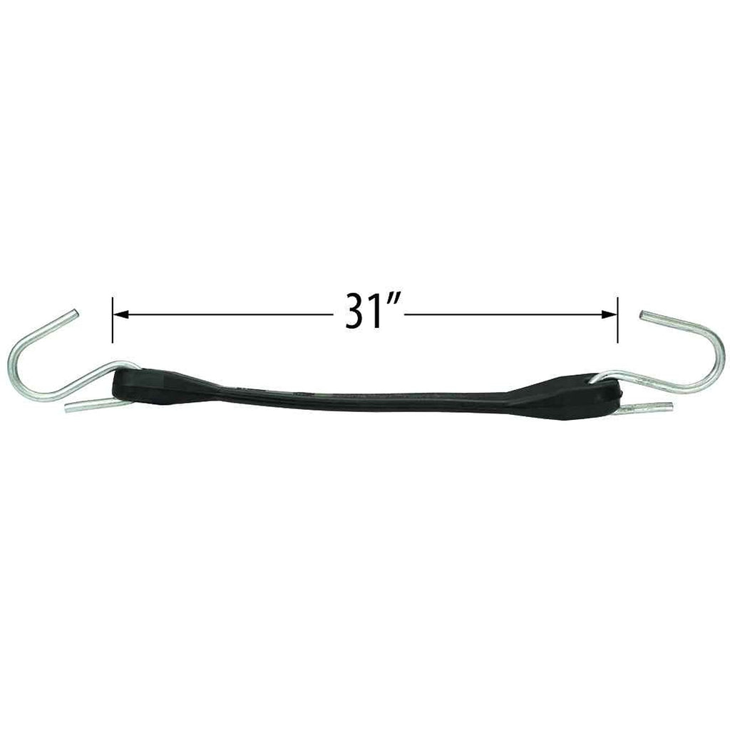 Us Cargo Control 31'' Rubber Tarp Straps (Bundle Of 10)