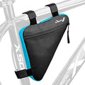 BOBILIFE Bike Triangle Frame Bag - Bicycle Cycling Storage Triangle Top Tube Front Pouch Saddle Bag for Road and Mountain Bikes 