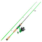 One Bass Gt Spinning & Casting Reel And 2-Piece Fishing Rod Combo, Durable Graphite Rod, Ultra Light Fishing Reel For Anglers An