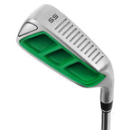 Mazel Golf Pitching & Chipper Wedge,Right Handed,35,45,55 Degree Available For Men & Women (Right, Stainless Steel (Green Head),