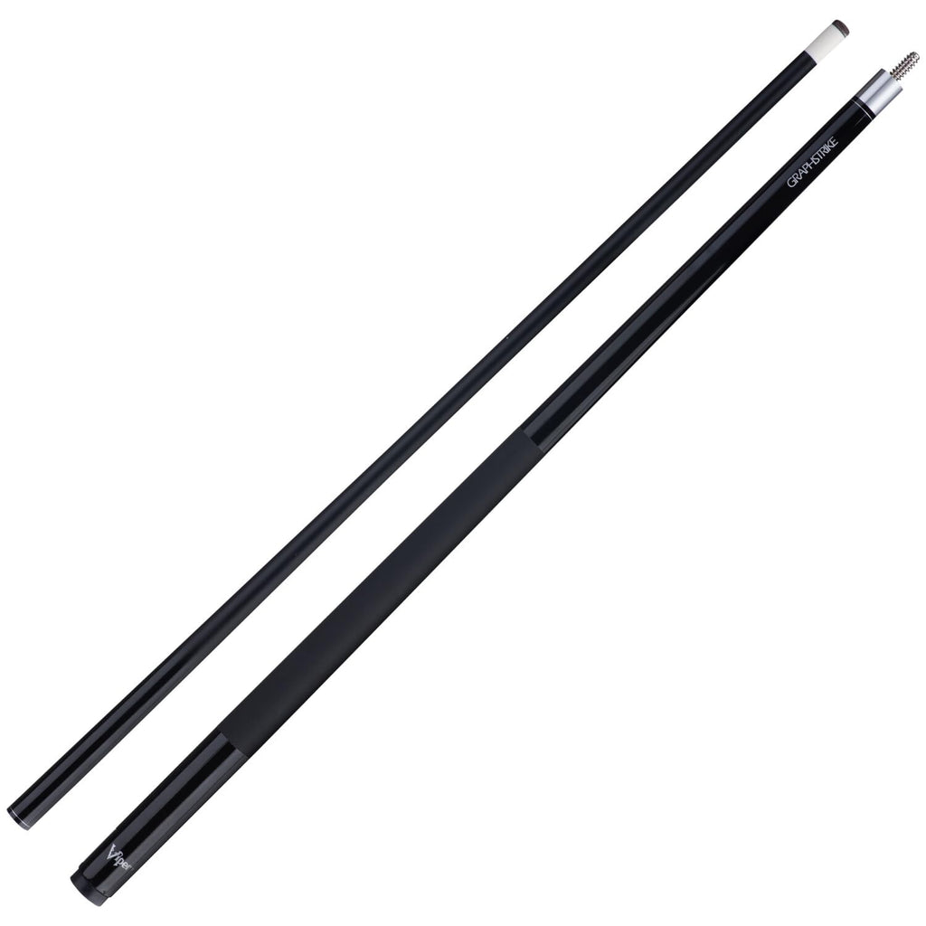 Viper By Gld Products Graphstrike Fiberglass Graphite Composite Billiard/Pool Cue, 57-Inch, 2-Piece, Black