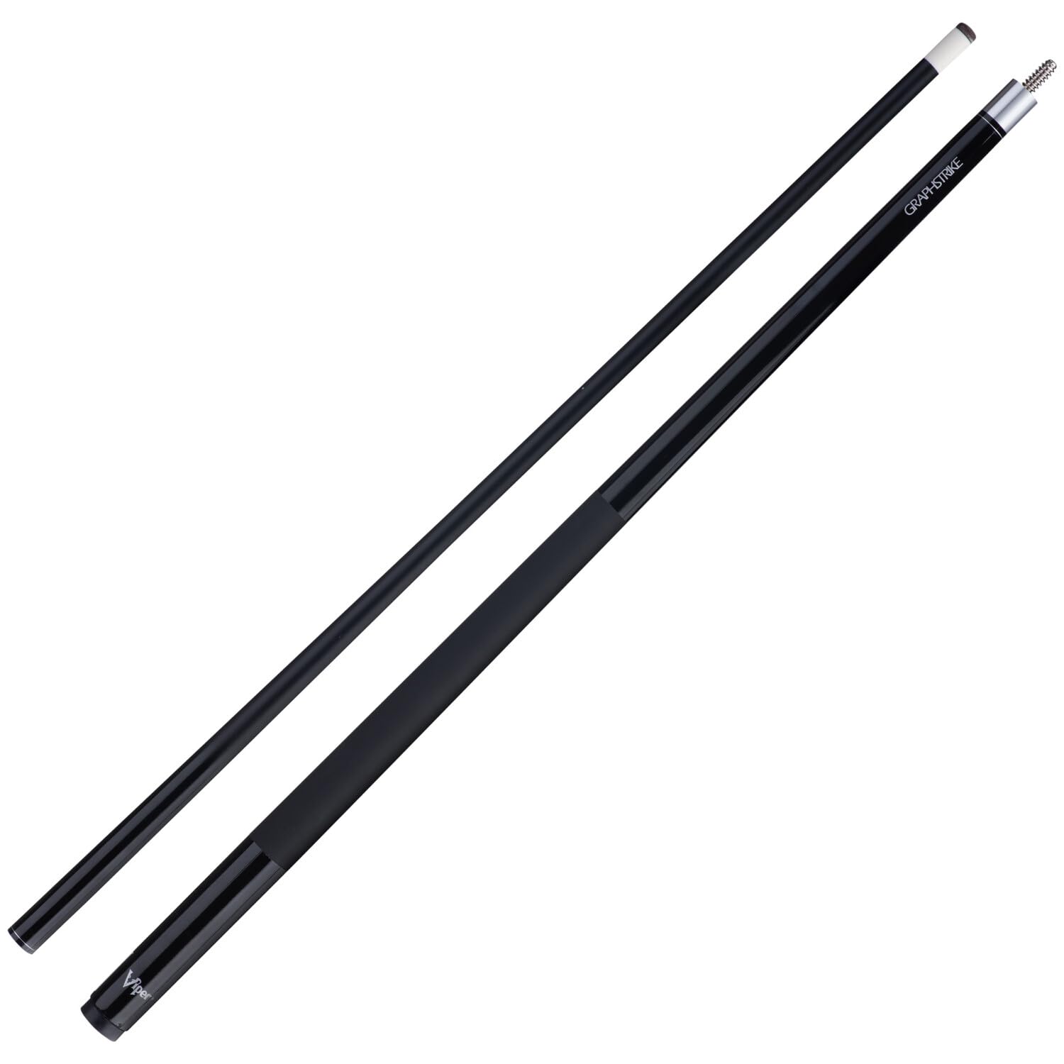 Viper By Gld Products Graphstrike Fiberglass Graphite Composite Billiard/Pool Cue, 57-Inch, 2-Piece, Black