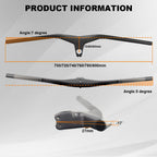 28.6Mm Integrated Mtb Carbon Handlebar Rxl Sl Carbon Mountain Bar And Stem Back Angle 5Carbon Handlebars Mountain Bike Integrate