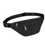 Waist Pack Bag For Men&Women - Fanny Pack For Workout Traveling Running.((004) Black)