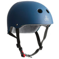 Triple Eight The Certified Sweatsaver Helmet For Skateboarding, Bmx, And Roller Skating, Navy Rubber, X-Small / Small