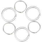 20 Pack Carabiners Clips With Keychain D Ring Caribeaner Clip Hook For Backpack Water Bottle Key Home Rv Outdoor Small Item (3 S