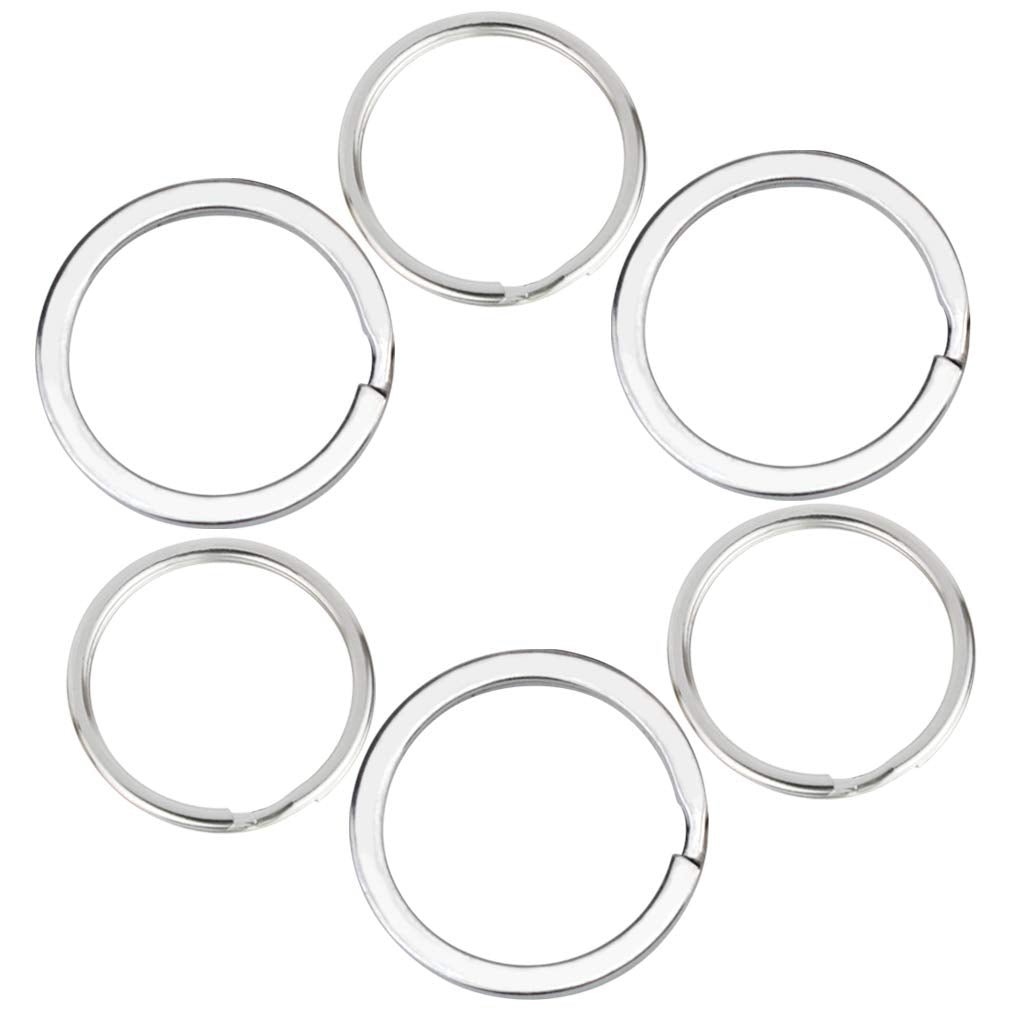 20 Pack Carabiners Clips With Keychain D Ring Caribeaner Clip Hook For Backpack Water Bottle Key Home Rv Outdoor Small Item (3 S