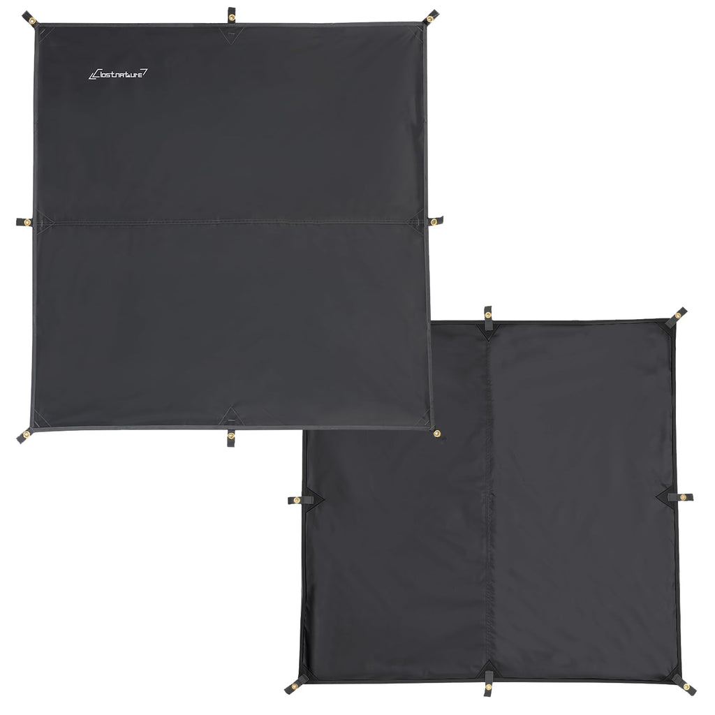 Clostnature Waterproof Camping Tarp For Tent - Ultralight Hammock Rain Fly For Backpacking, Heavy Duty Camping Hiking Awning Lig
