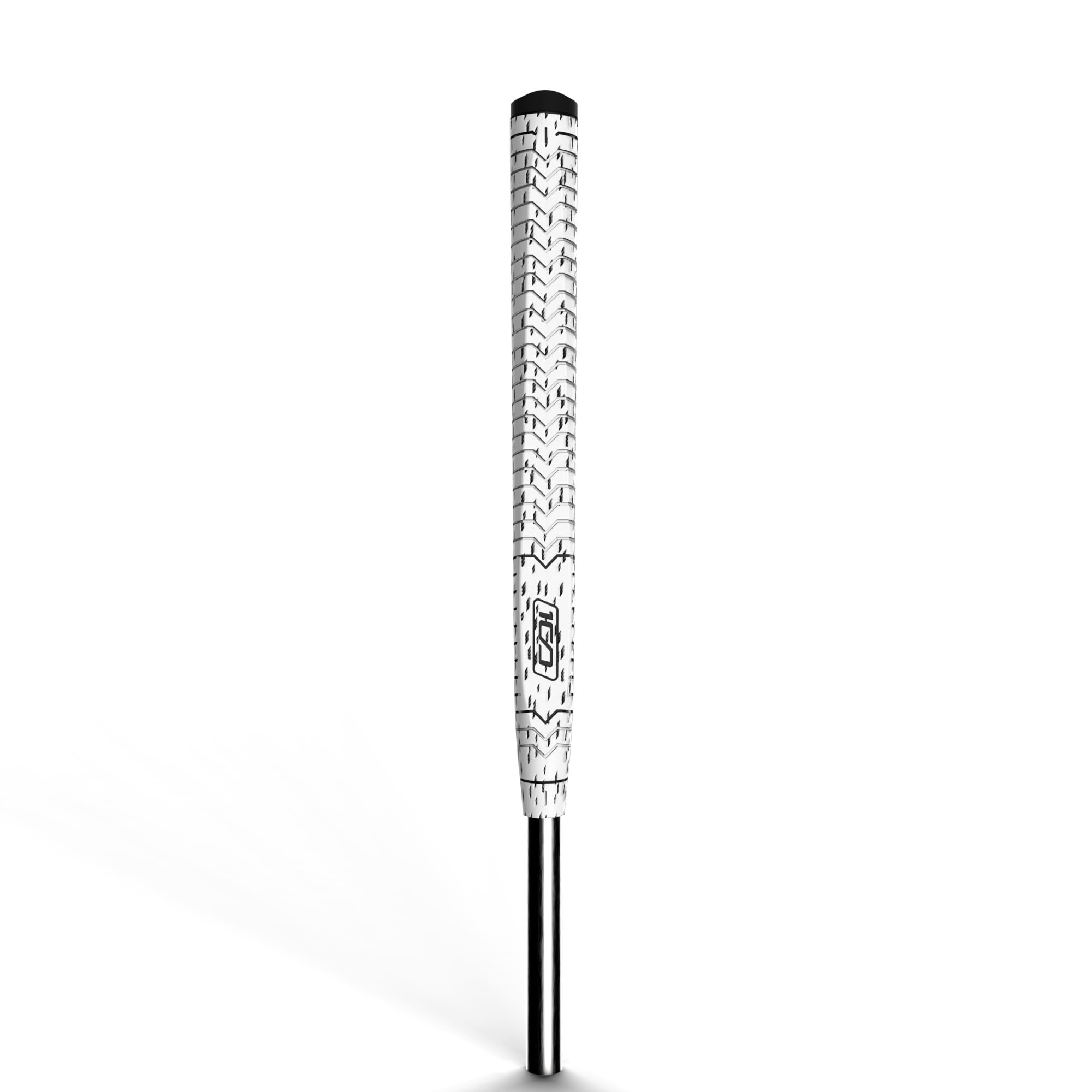 Superstroke Deep Etched Cord Golf Putter Grip, White/Black