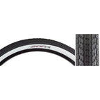 Sunlite Cruiser Sun Tire, 24'' X 2.125'', Black/White
