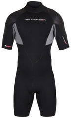 Henderson 3Mm Thermoprene Pro Mens Back Zip Shorty, Black, 3Xl