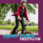 Mongoose Legion Mag Kids Freestyle Sidewalk BMX Bike, Beginner Riders, Girls and Boys, 20-Inch Stylish Aluminum Mag Wheels With