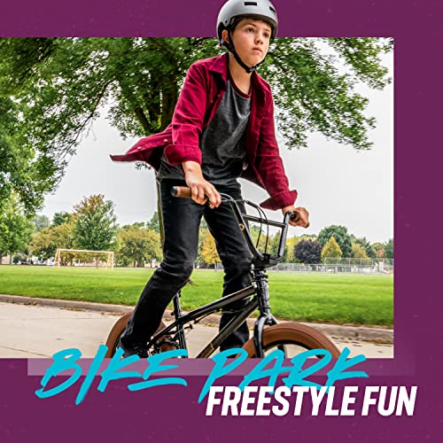 Mongoose Legion Mag Kids Freestyle Sidewalk BMX Bike, Beginner Riders, Girls and Boys, 20-Inch Stylish Aluminum Mag Wheels With