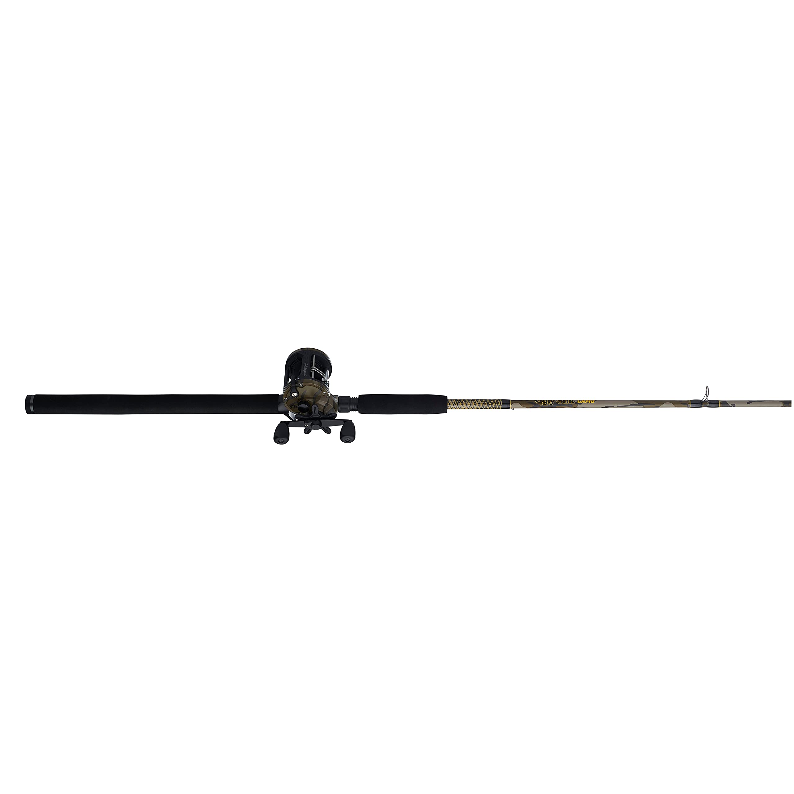 Ugly Stik 7 Camo Conventional Fishing Rod And Reel Casting Combo, Right Handle Position, Ugly Tech Construction With Clear Tip D