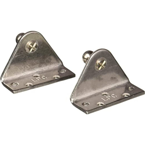 Attwood Whitecap Industries G-1085SS Gas Spring Mounting Bracket (Pair),Silver