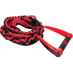 Cwb Proline By Connelly 20' Lg Surf Rope Package, Suede Handle, Red