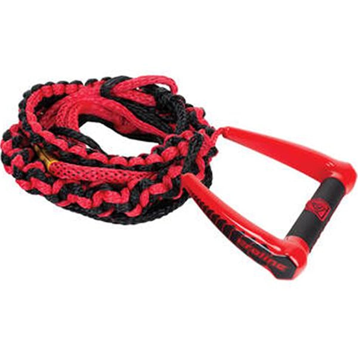 Cwb Proline By Connelly 20' Lg Surf Rope Package, Suede Handle, Red