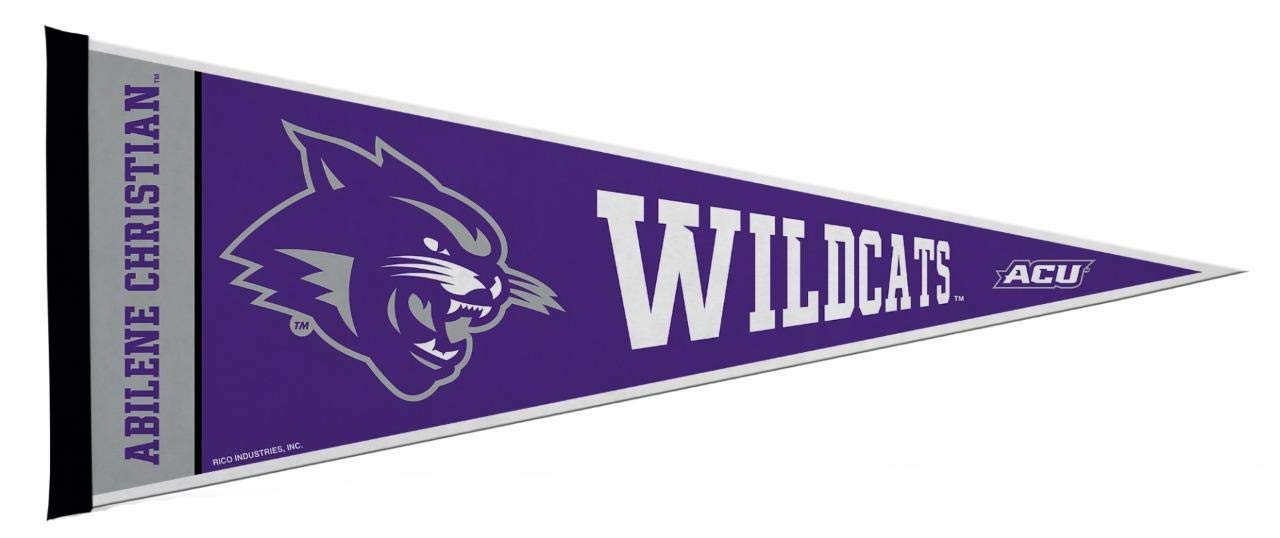 Rico Industries Ncaa Abilene Christian Wildcats Exclusive 12'' X 30'' Felt Wall D  Cor Pennant - Great For Home/Bed Room/Man Cav