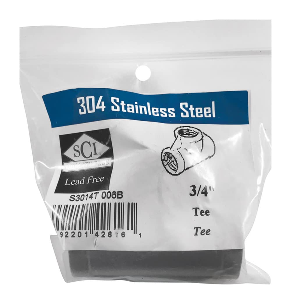 Smith-Cooper International All Ends Tee 3/4'' Ss