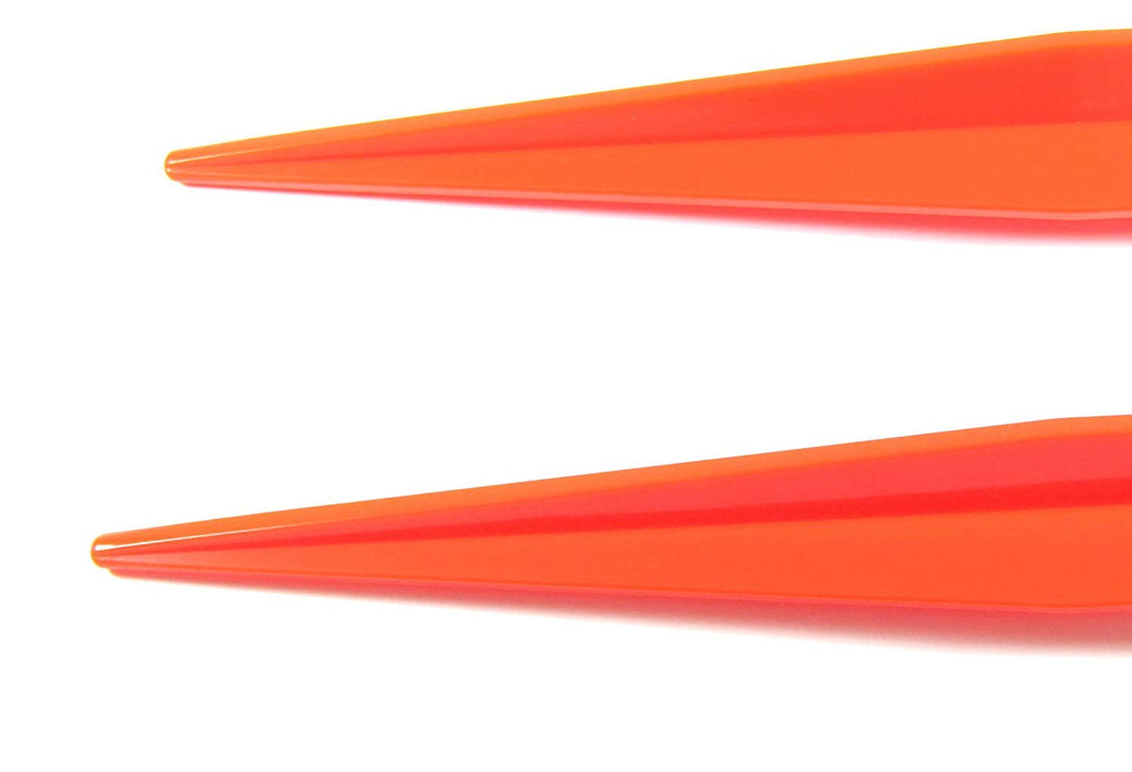 The Um24 Pack Of 6-11Ground Stake Stick Strong Outdoor Camping Tent Or Garden Pegs- Orange (11 Inches - 6Pc)