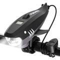 FUNWICT Bike Horn for Kids with Light 2-in-1, Electric Bicycle Horn & IPX5 Waterproof 400 Lumen Rechargeable Bike Headlight, Lou