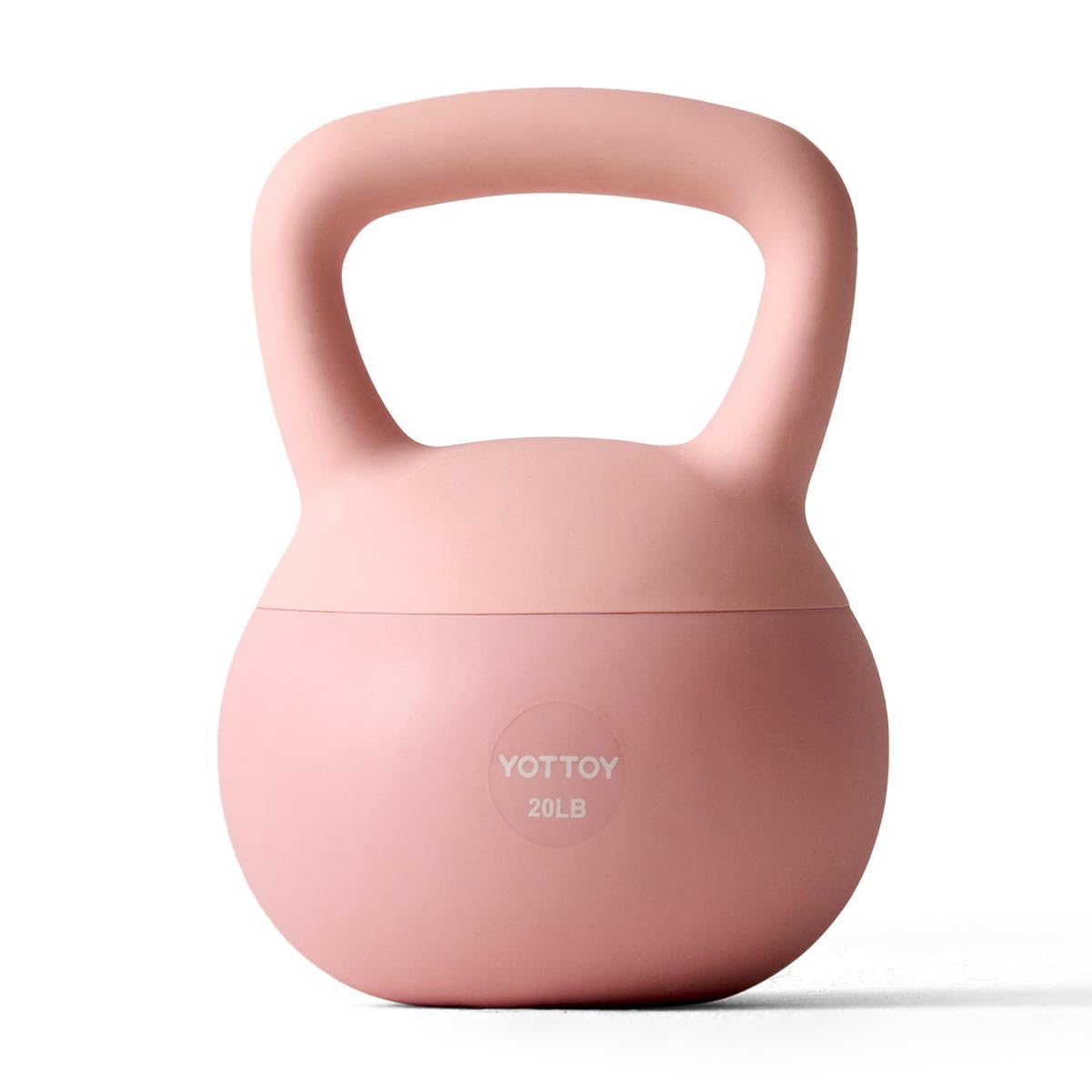 YOTTOY Soft Kettlebell,Kettlebell Anti-Slip Grip Weight for Home Workouts, Kettlebells Set Strength and Safety Guaranteed (20LB-