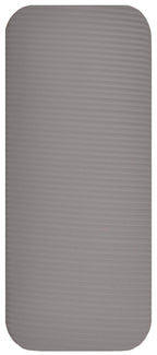 Balancefrom All Purpose 1/2-Inch Extra Thick High Density Anti-Tear Exercise Yoga Mat And Knee Pad With Carrying Strap, Gray