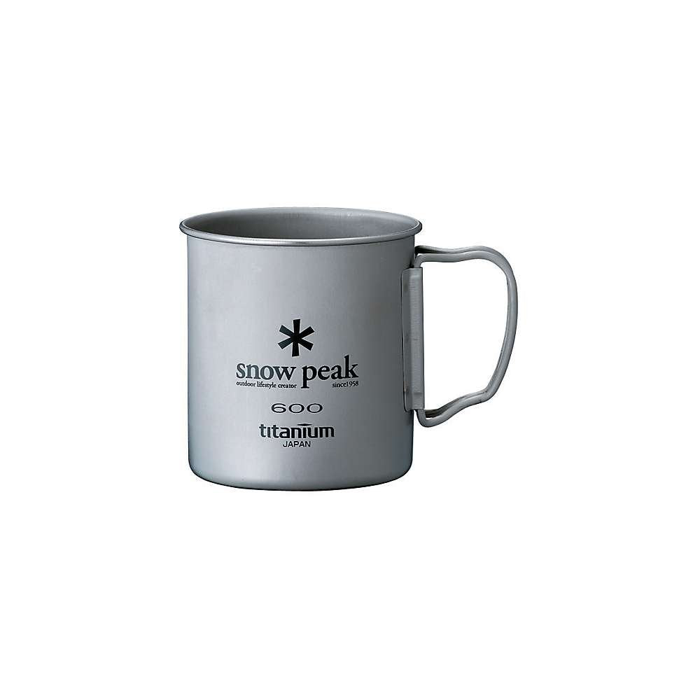 Snow Peak Lightweight Single Wall Titanium Backpacking, Camping Mug