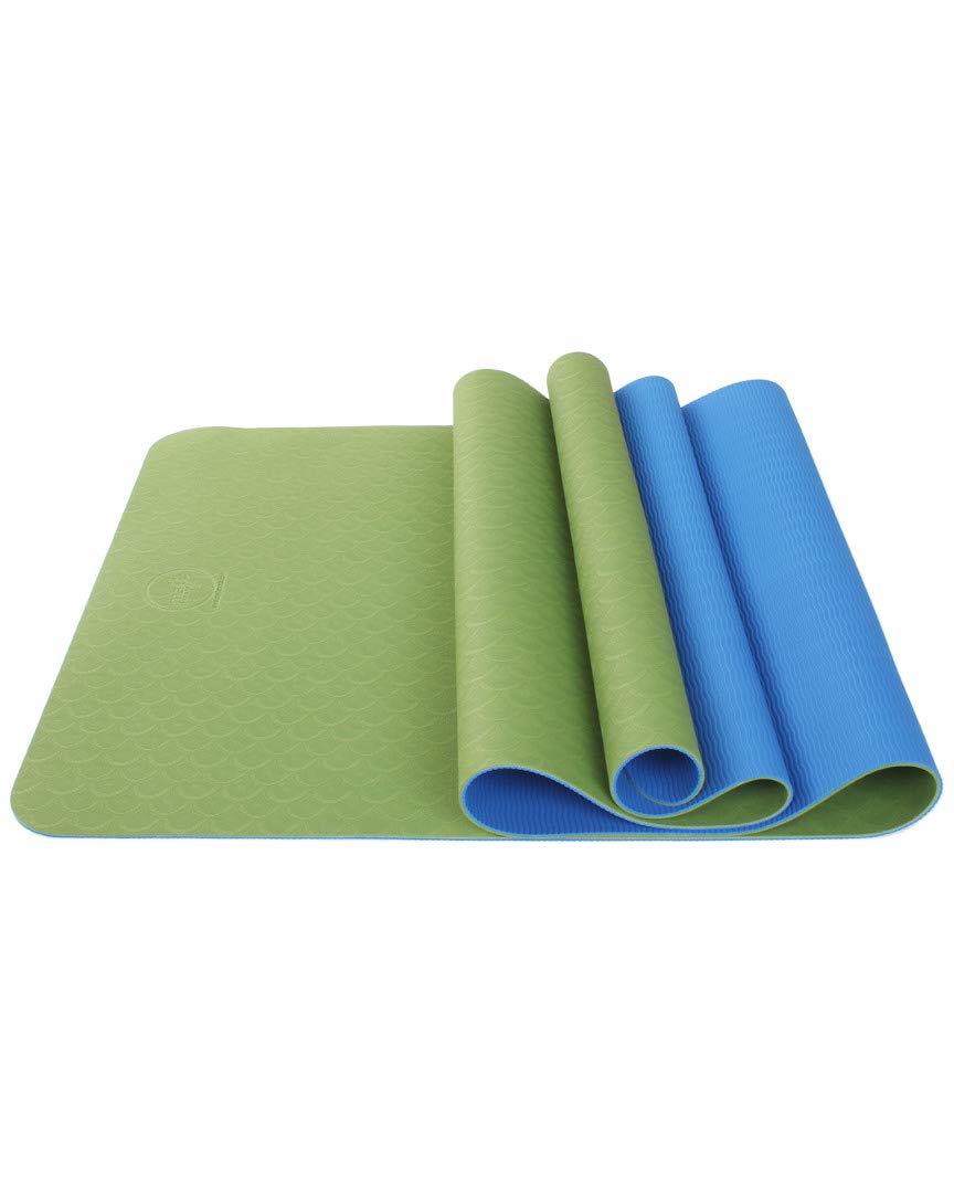Maji Sports 2 Tone Tpe Yoga Matgreenpurple