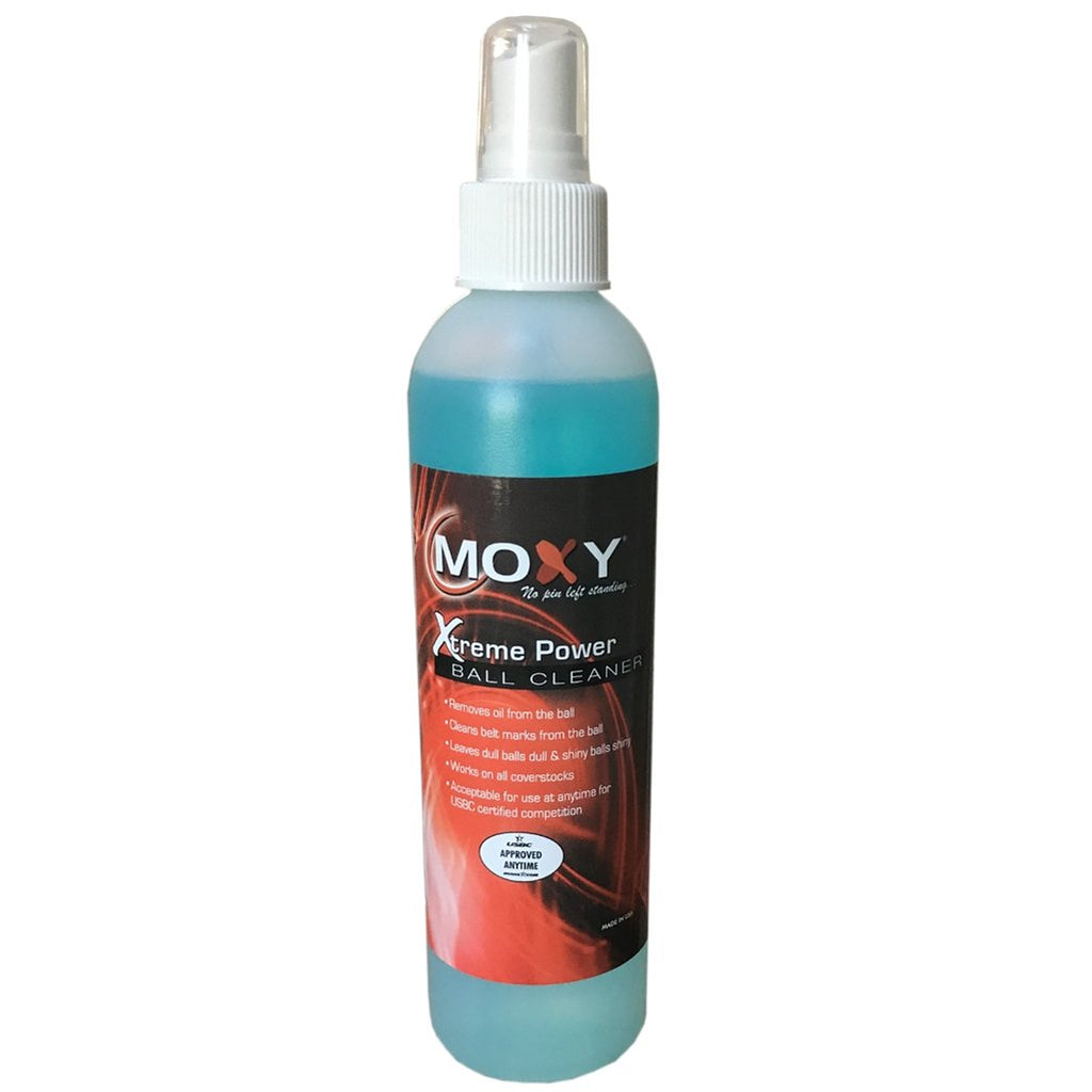 Moxy Bowling Products Xtreme Power Clean Ball Cleaner- 8 Ounce Bottle