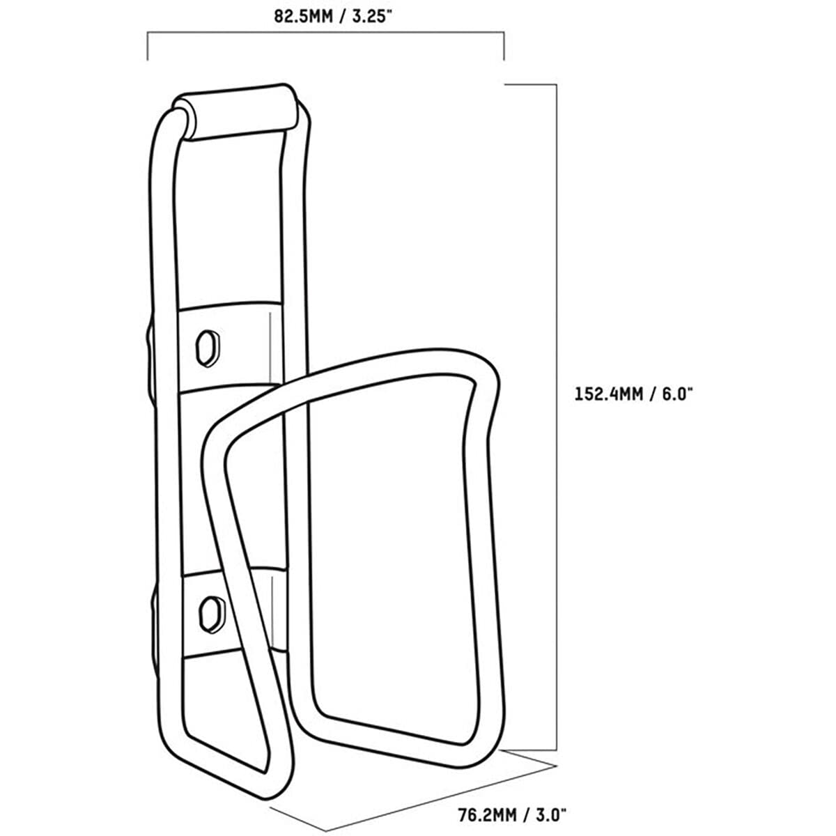 Blackburn Mountain Bicycle Water Bottle Cage (Black)