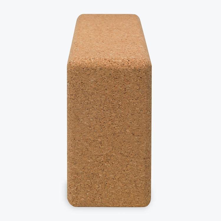 Upyoga Sustainable Yoga Cork Blocks Natural Fitness Cork, NonSlippery Exercise Cork Yoga Bricks Light Weight OdourResistant A