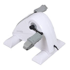 Confidence Fitness Motorized Electric Mini Exercise Bike V2 / Under Desk Pedal Exerciser - White/Grey