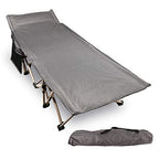 Redcamp Folding Camping Cot For Adults 500Lbs, Heavy Duty Wide Sleeping Cots With Carry Bag Portable For Camp Office Use, Grey 7