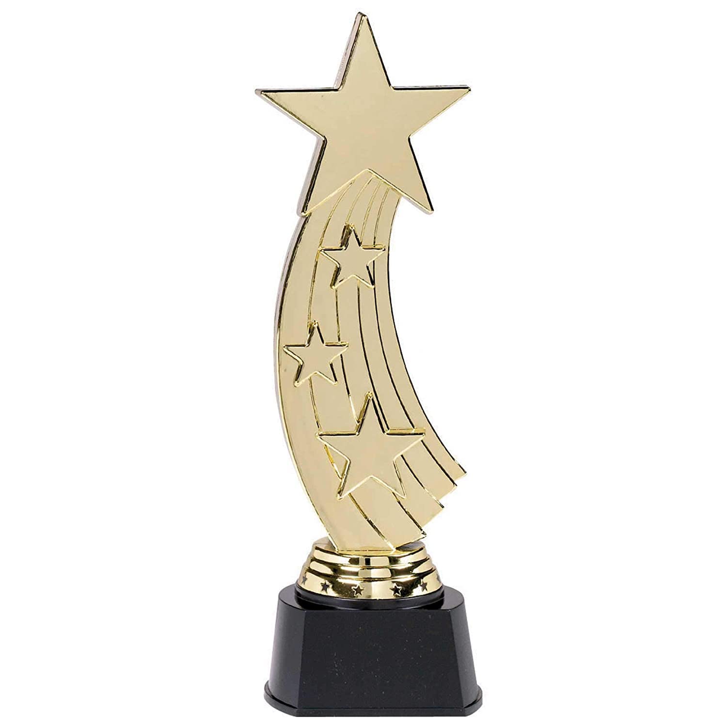 Gold Plastic Shooting Star Award - 9.5'' (1 Pc) - Perfect For Celebrating Outstanding Achievements