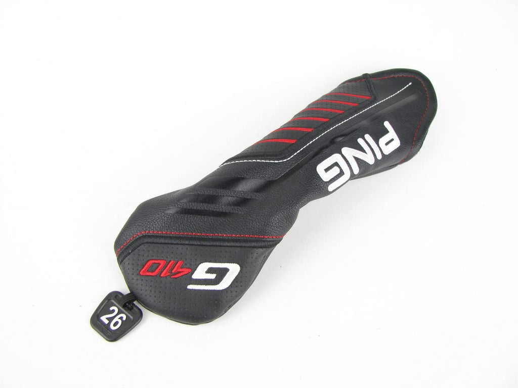 Ping G410 5 Hybrid Headcover 26? Tag Black White And Red