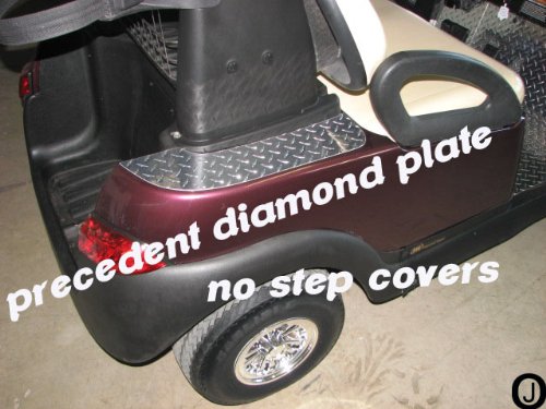 Club Car Precedent Golf Cart Diamond Plate No Step Covers