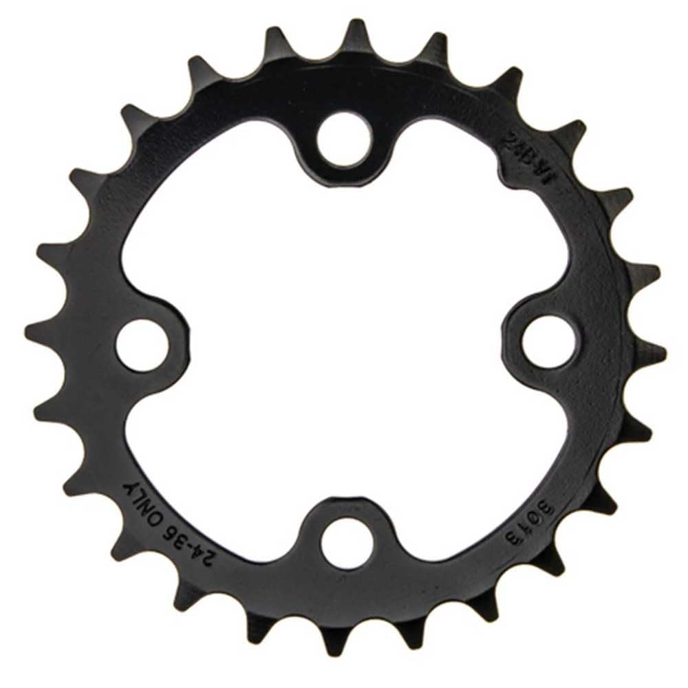 Truvativ Trushift Chainring 24T X 64 Bcd 8/9/10/11-Speed Steel Black Mtb