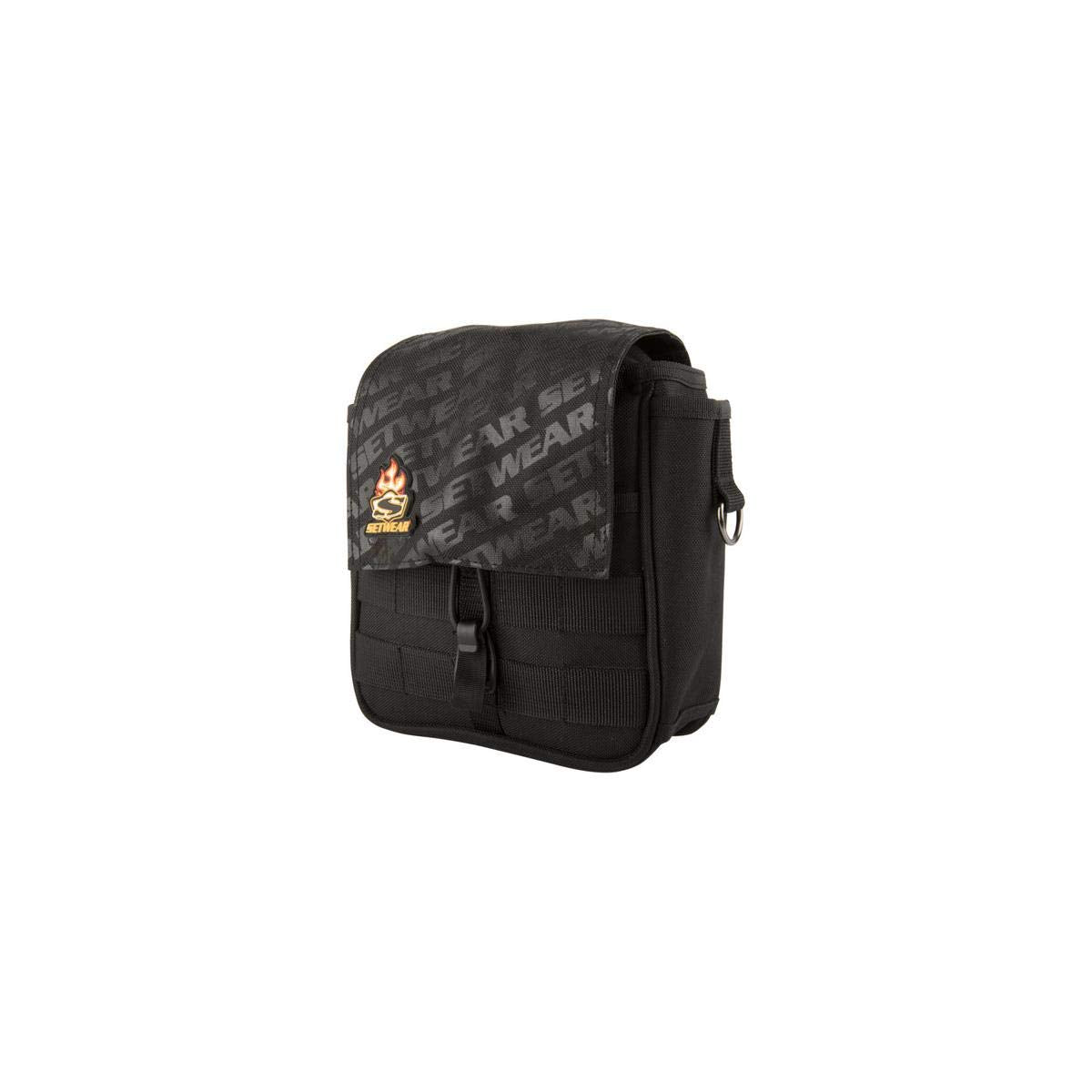 SetWear Small AC Pouch (7Hx 7W) - Black