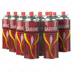 12 Butane Fuel Gasone Canisters For Portable Camping Stoves