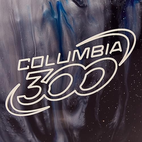 Columbia 300 White Dot Blue/Black/Silver Bowling Ball (8)
